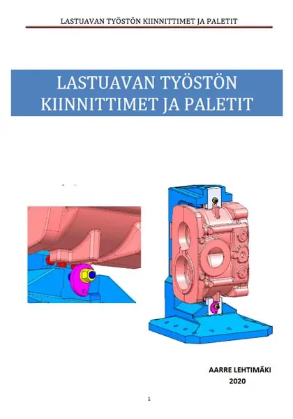 Lastuavan työstön kiinnittimet ja paletit