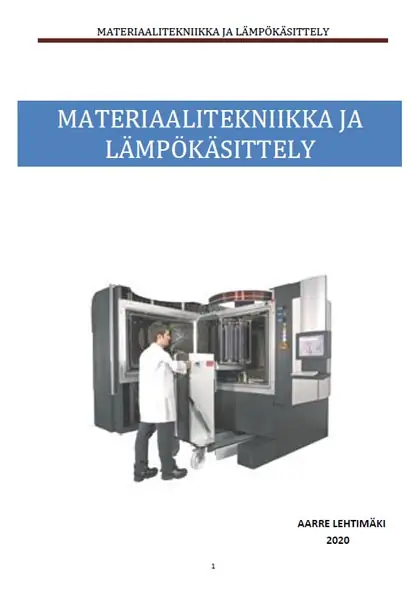 Materiaalitekniikka ja lämpökäsittely